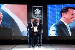 SonKim Land giành Giải thưởng bất động sản Asia Pacific Property Awards 2018
